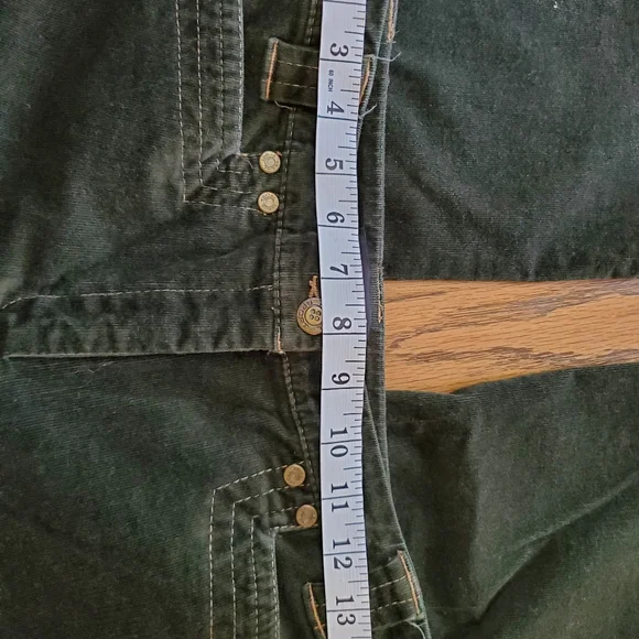 Tribal stretch corduroy bootcut dark green with stretch. Size 6. - Picture 6 of 8
